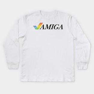 Amiga Classic Logo Kids Long Sleeve T-Shirt